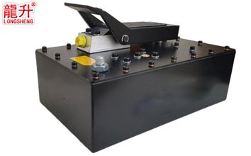 雙速單作用氣動液壓泵實物圖一 雙速單作用氣動液壓泵實物圖一