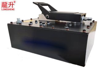 雙速單作用氣動液壓泵實物圖二 雙速單作用氣動液壓泵實物圖二